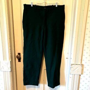 Johnson Woolen Mills Men's Green Wool Pants | 38W x 32L